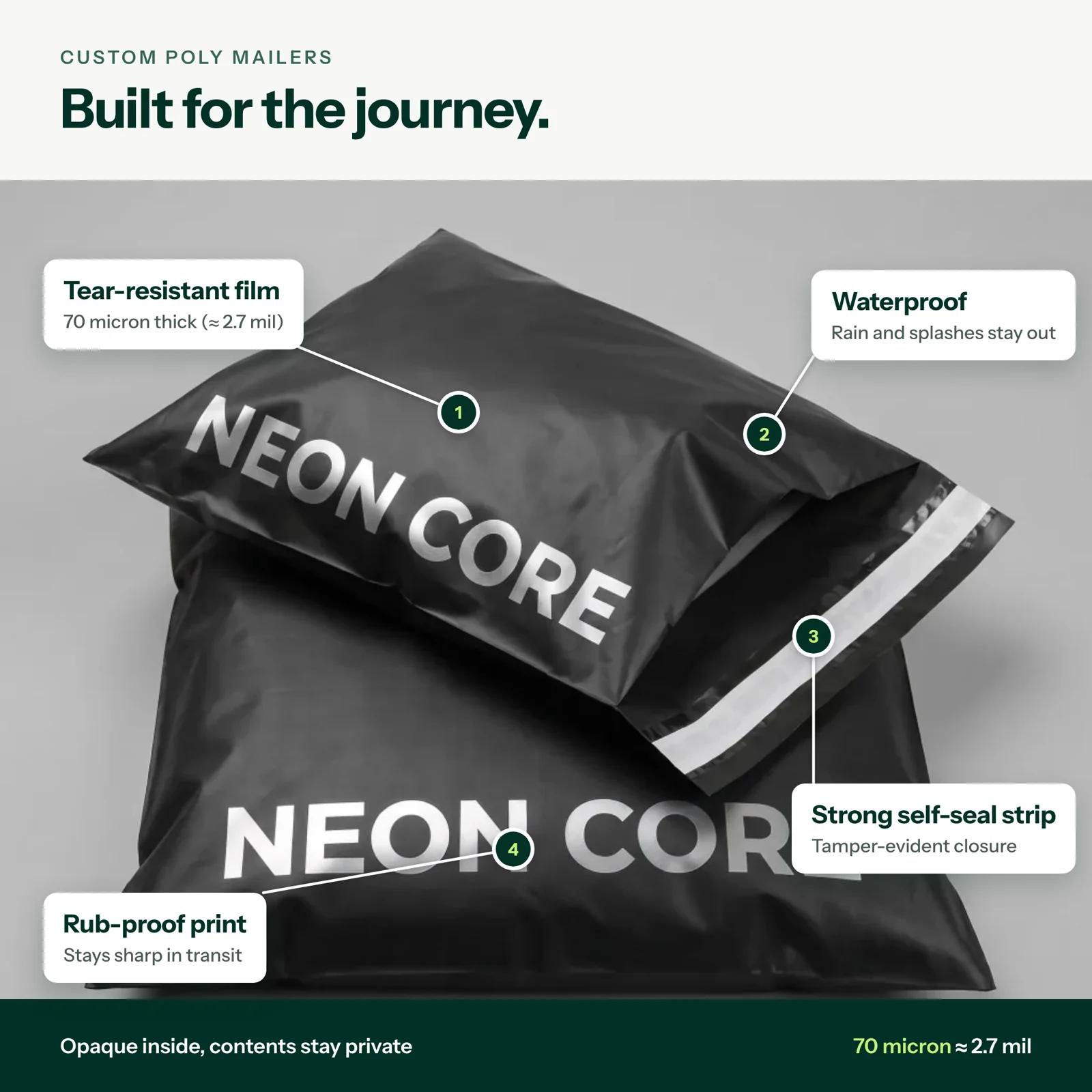 Custom Poly Mailers image 2